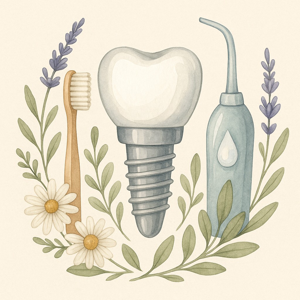 уход за имплатами