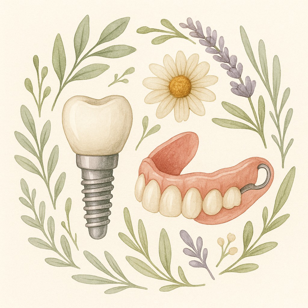 импланты или съемный протез